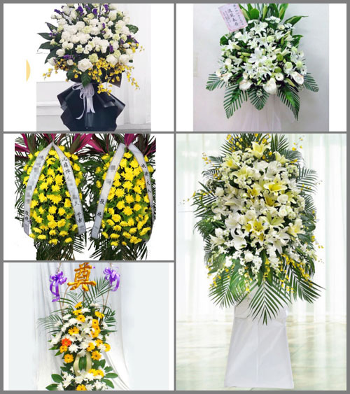 福建泉州安溪县龙涓乡湖陵村白事花篮预定